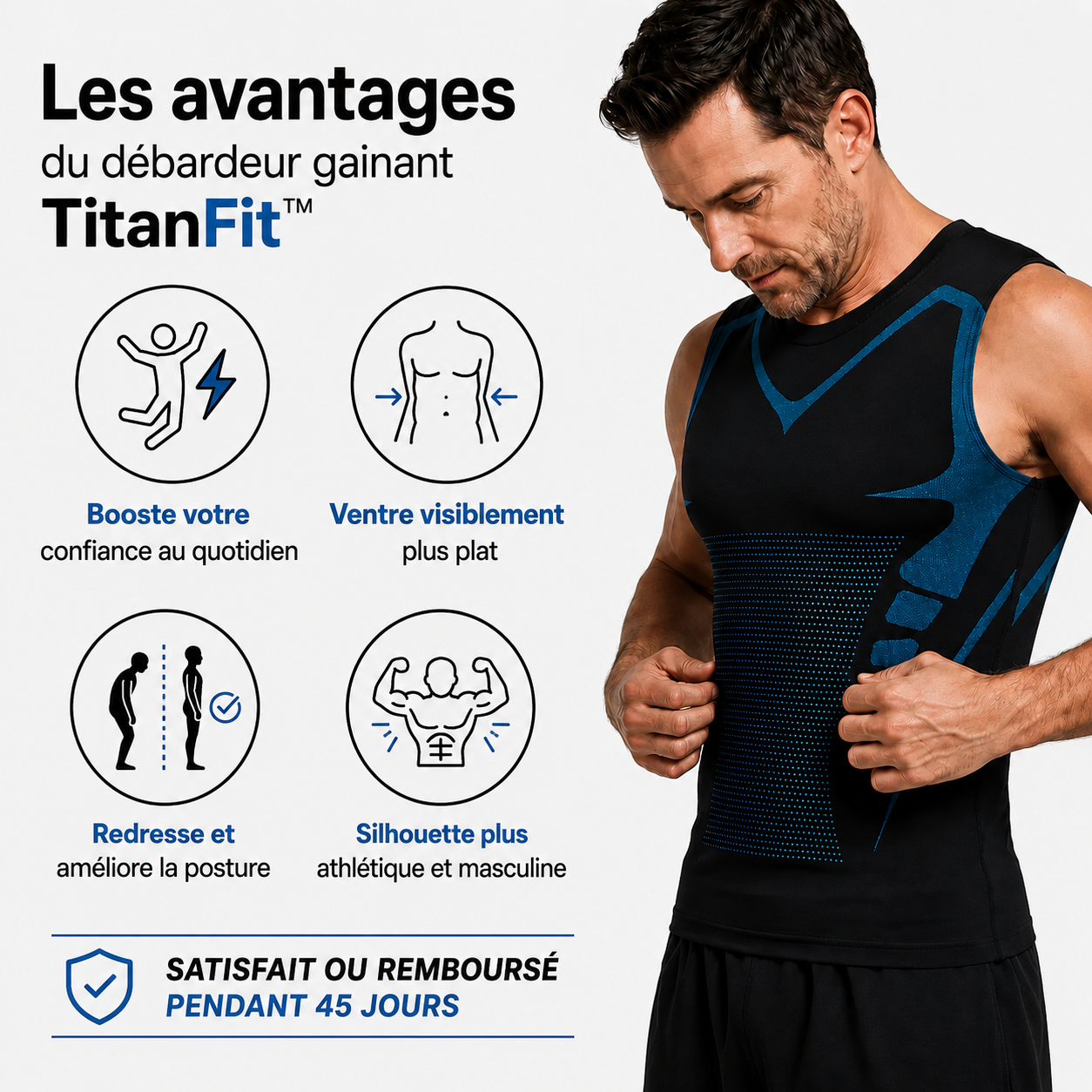 TitanFit™ | Plus de confiance. Moins de ventre.