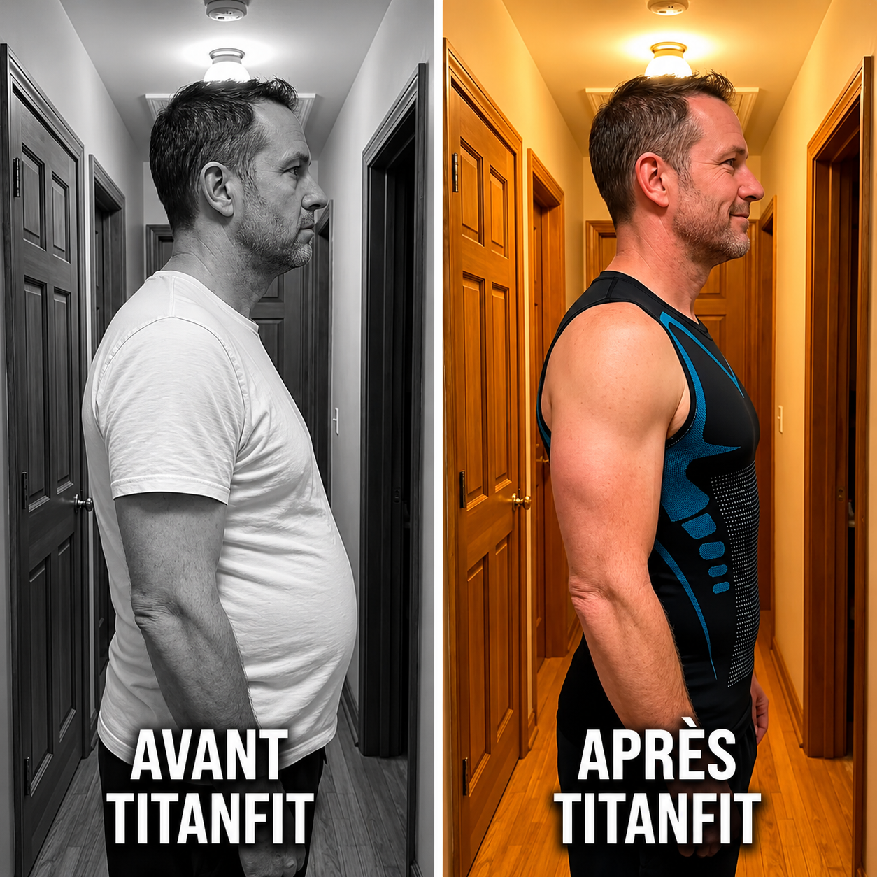 TitanFit™ | Plus de confiance. Moins de ventre.