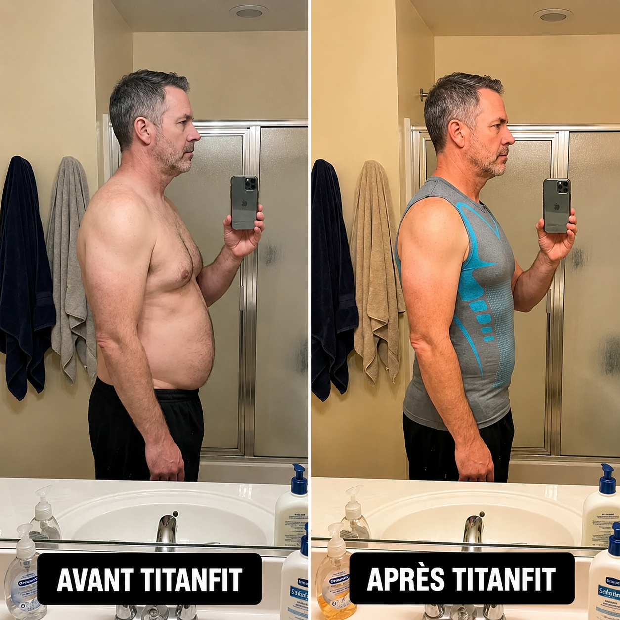 TitanFit™ | Plus de confiance. Moins de ventre.